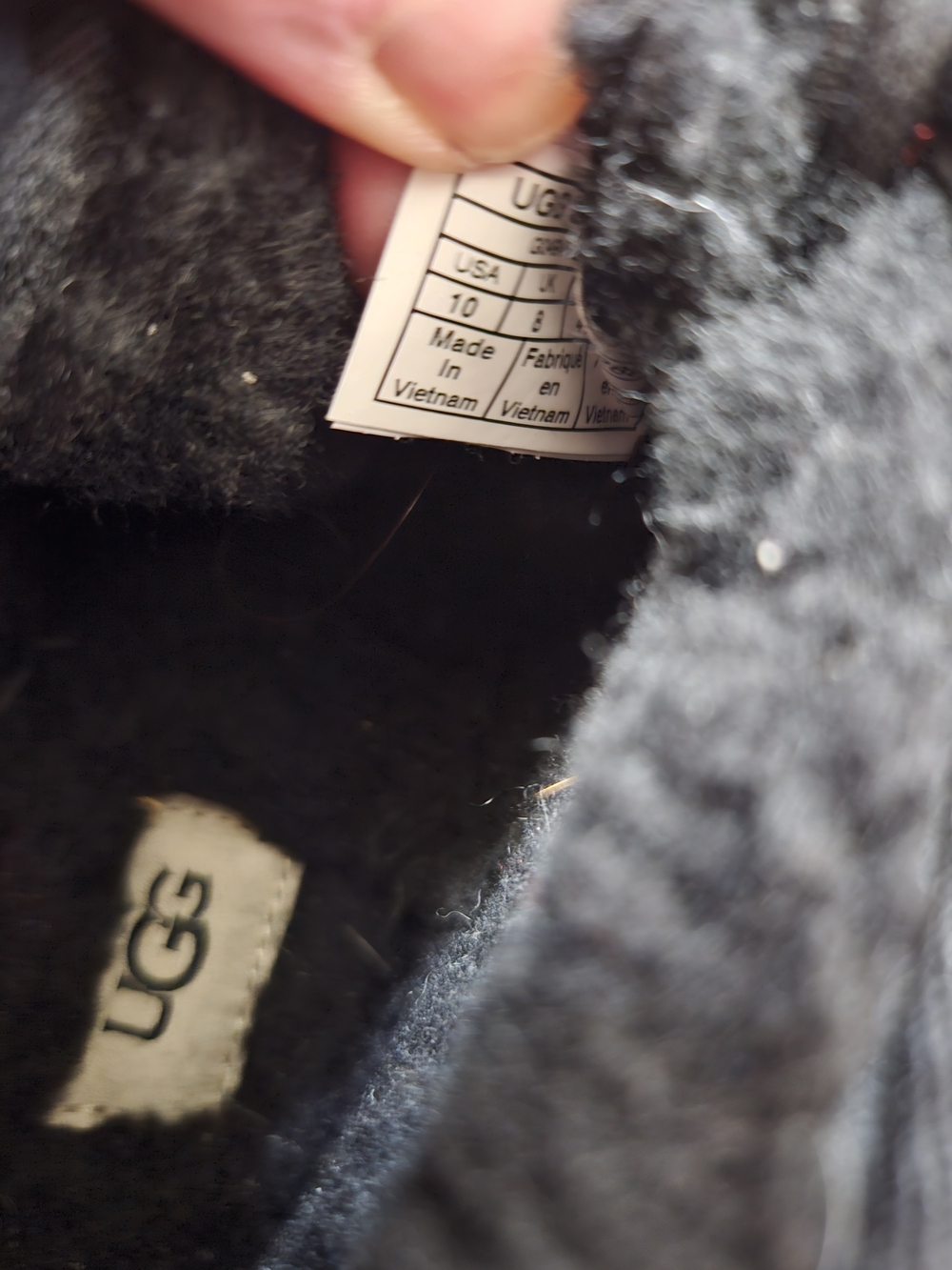 Womens Black UGG Neumel Shoes - Picture 6 of 6